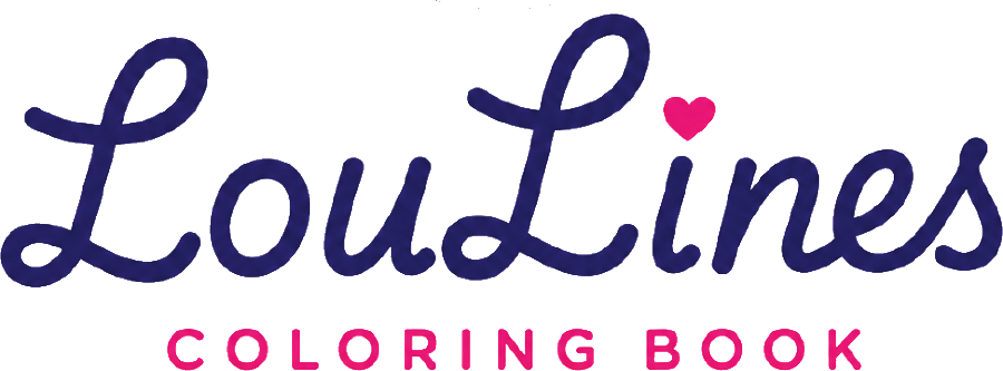 LouLines Coloring Book